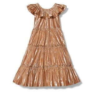 Janie and Jack Dresses Nwt Janie Jack X Rachel Zoe Metallic